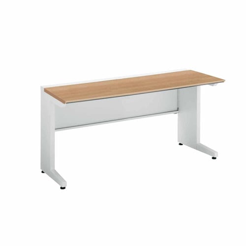 iSデスク平机1400×600ミディアム幕板下