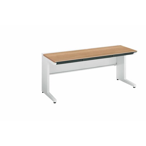 iSデスク平机引出付1600×700MP2幕板下