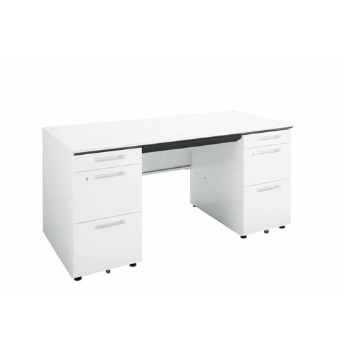 iSデスク両袖A4B41500×700PAW幕板下