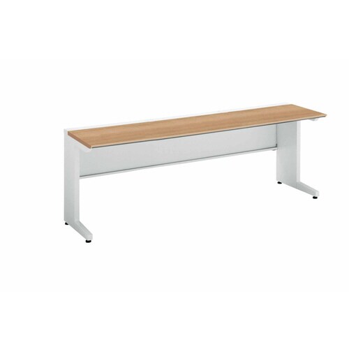 iSデスク平机2000×600ミディアム幕板下