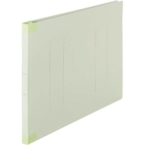 フラットファイル背補強タイプB4横 グリーン10冊