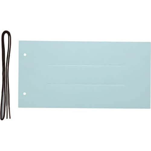 背付き板目表紙 B4 1/3統一伝票 青 10組