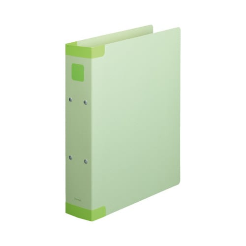 保存ファイル背補強タイプ緑A4縦背幅67mm 5冊