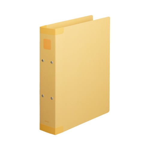 保存ファイル背補強タイプ黄A4縦背幅67mm 5冊