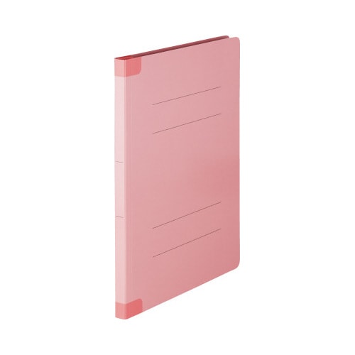 ラベルが剥がし易い背補強フラットF桃A4 100冊