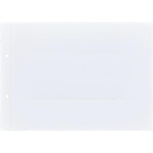 ラベルが剥がしやすい背付き板目表紙A4横白