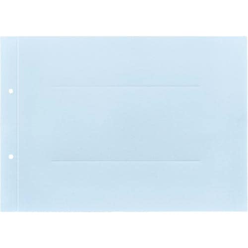 ラベルが剥がしやすい背付板目表紙A4横青100組