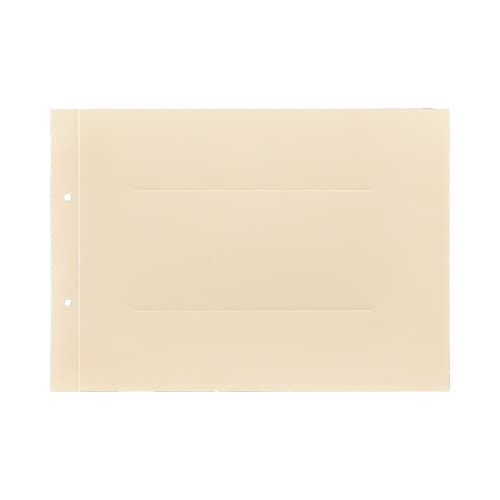 ラベルが剥がしやすい背付板目表紙A4横黄100組