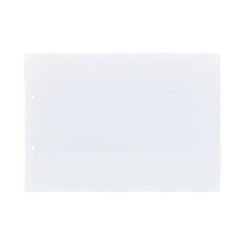 ラベルが剥がしやすい背付板目表紙A4横白100組