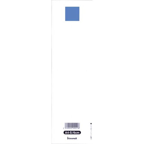 パイプ式ファイル背見出し紙背幅75mm用20枚