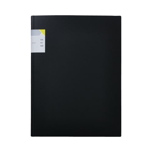 カキコホルダー2ポケット 黒×5