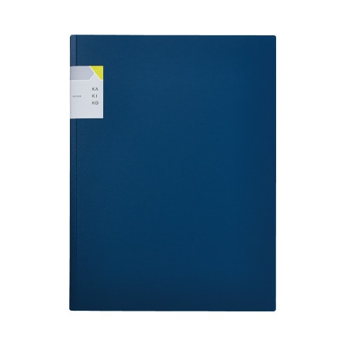 カキコホルダー2ポケット ネイビー×5