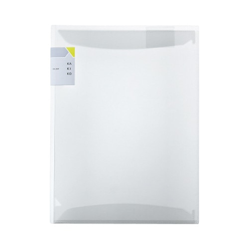 カキコホルダー2ポケット 透明×5