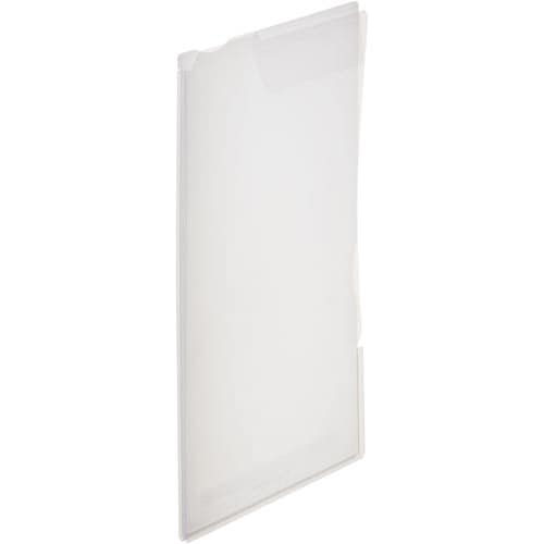 スーパーハードホルダー(透明・マチ付)乳白 5冊