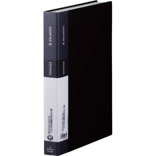 シンプリーズクリアーF固定式A4縦60P黒6冊