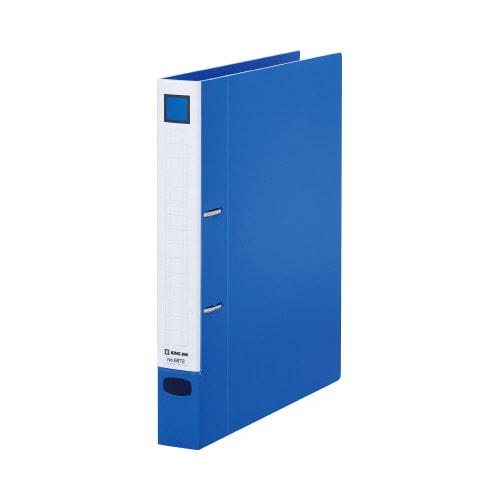 レバーリングファイル Dタイプ青/とじ厚25mm