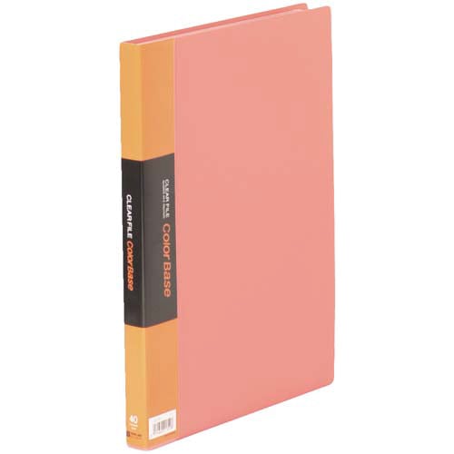 カラーベース固定式 A4縦40ポケット 赤×30