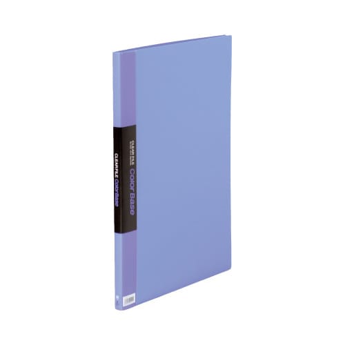 カラーベース固定式 A3縦20ポケット 青10冊