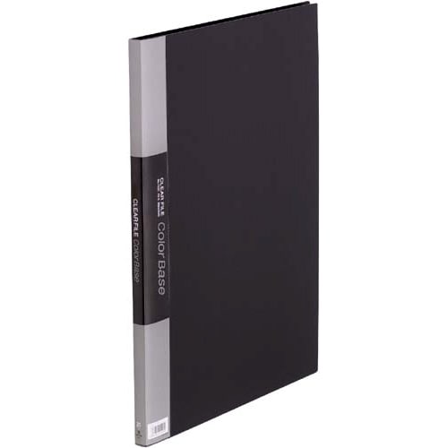 カラーベース固定式 A3縦20ポケット 黒 5冊