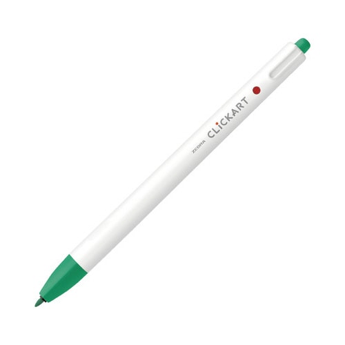 水性ペン クリッカート 緑