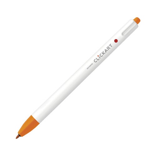 水性ペン クリッカート オレンジ