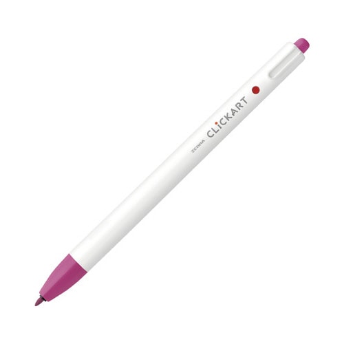水性ペン クリッカート チェリーピンク 10本