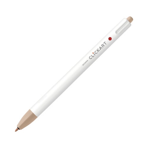 水性ペン クリッカート ココアブラウン 10本