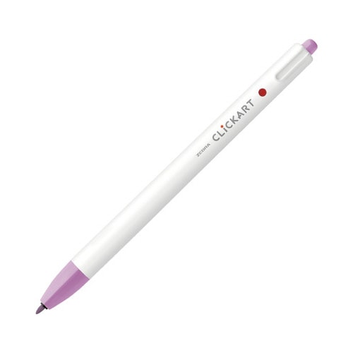 水性ペン クリッカート ラベンダー 10本