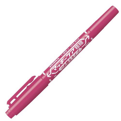 マッキーケア極細 つめ替えタイプ ピンク 10本