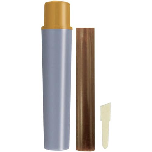 ハイマッキーケア用カートリッジライトブラウン×10