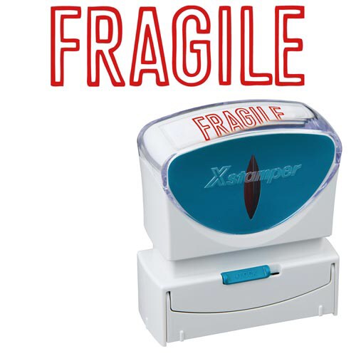 X2ビジネス キャップレスB型 赤 FRAGILE
