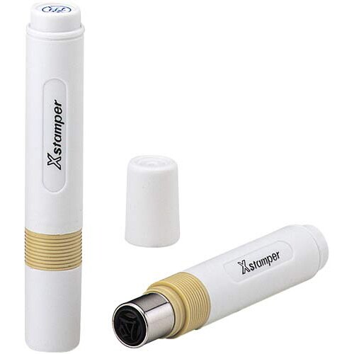 Xスタンパー簿記スタンパー △ 黒