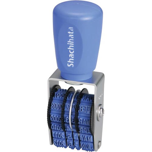 エルゴグリップ 回転ゴム印 西暦日付5号 ゴシック