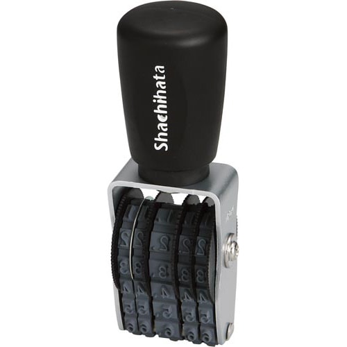 タート用 回転ゴム印 欧文日付4号 ゴシック体