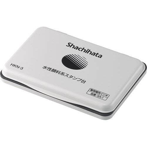 スタンプ台<エコス>大形(水性顔料)黒