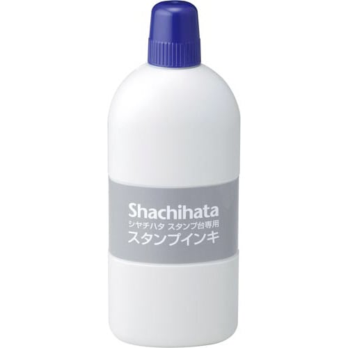 シヤチハタスタンプ台専用補充インキ 大瓶 藍