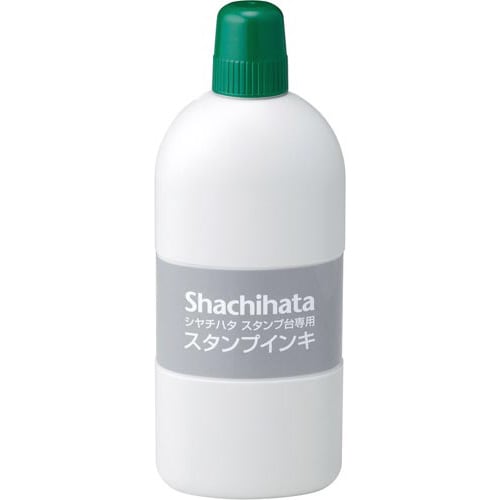 シヤチハタスタンプ台専用補充インキ 大瓶 緑