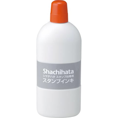 シヤチハタスタンプ台専用補充インキ 大瓶 朱