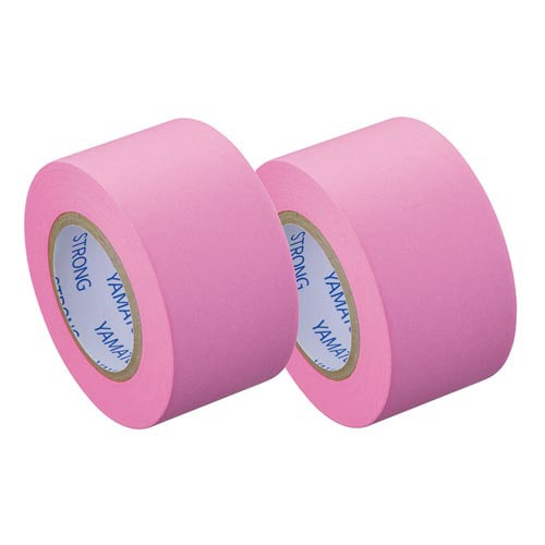 メモックロールテープ強粘着詰替用 25mm幅ローズ