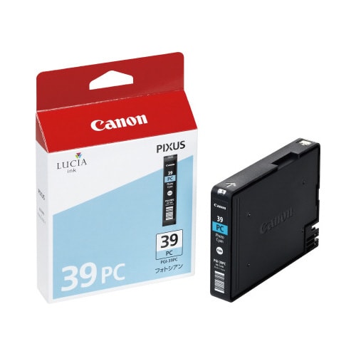 純正インク PGI−39PC フォトシアン