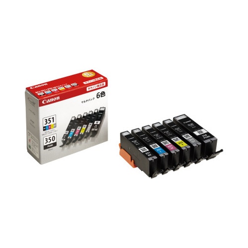 純正インクBCI−351+350 6色2パック以上