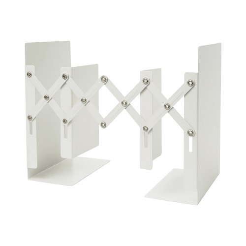 ブックエンド ホワイト 大型×3