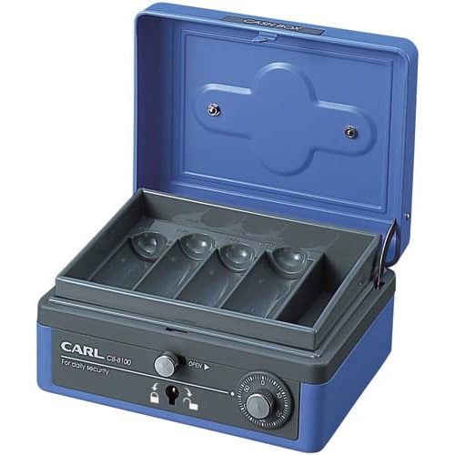 手提金庫 CB−8100 ブルー