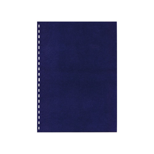 コームリング製本カバーハード ブルー