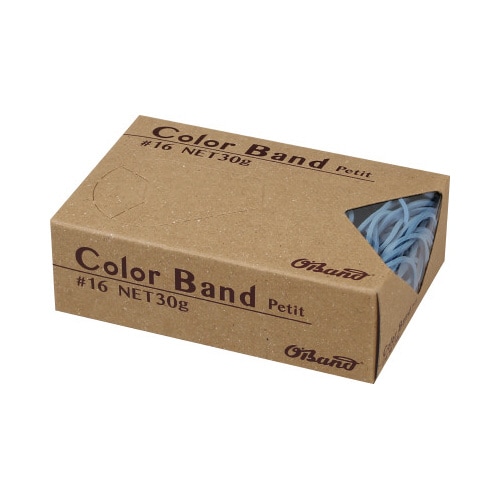 オーバンド カラープチ30g箱 ライトブルー 5箱