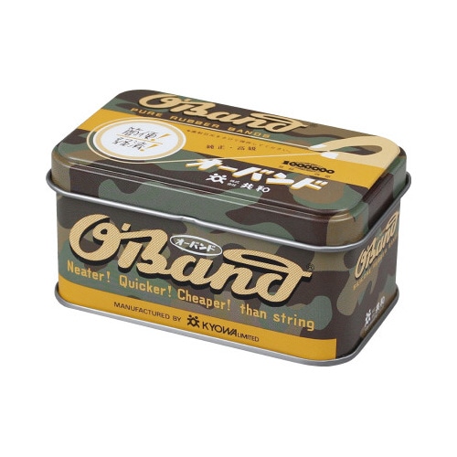 オーバンド カモフラ缶 #16×2mmカーキ30g