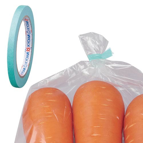 手で切れるバッグシーリングテープ紙 ミントグリーン