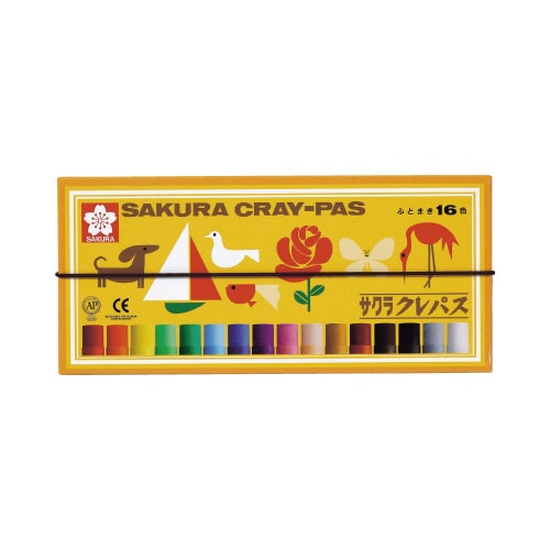 サクラクレパス太巻 16色 10パック
