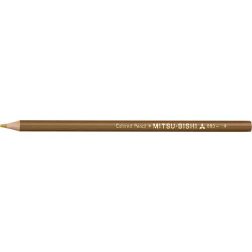 色鉛筆880 19 黄土色 12本入