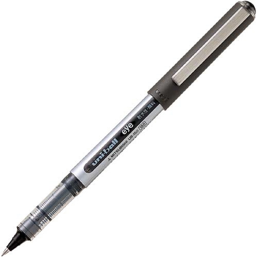 水性ボールペン ユニボール・アイ 黒 10本